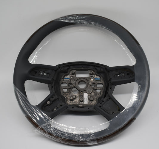 AUDI A6 A6 a4 A3 Lederlenkrad A4 Holzlenkrad Q7 A8 steering wheel wood Lenkrad
