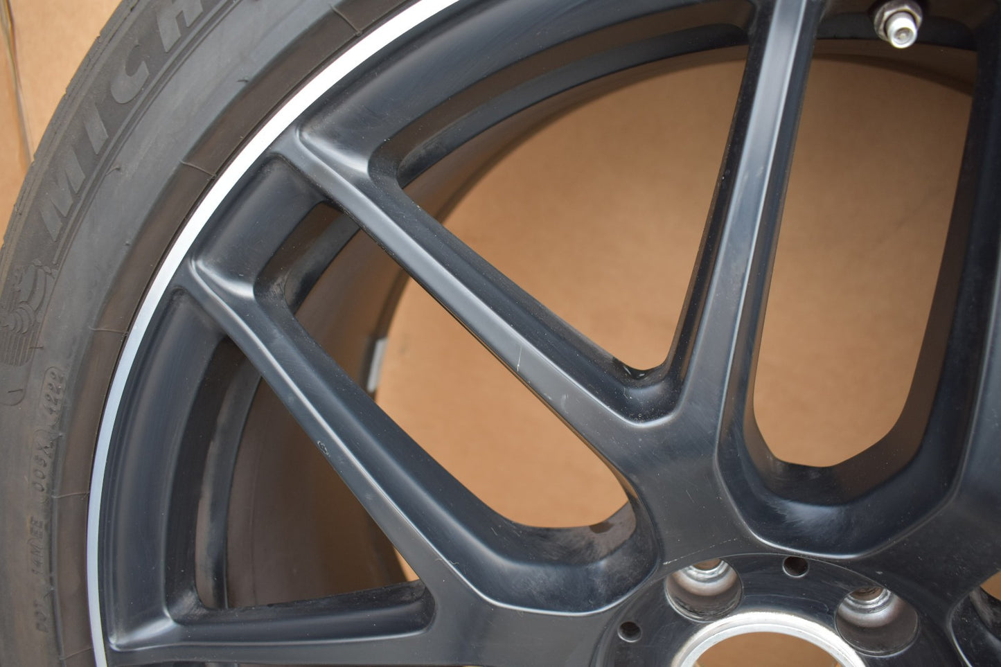 Original Mercedes w167 GLS X167 AMG Räder Sommer Kreuzspeichen schwarz Matt 22