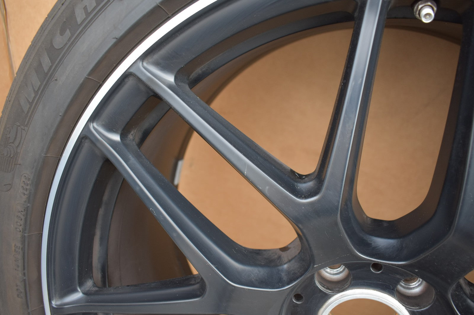 Original Mercedes w167 GLS X167 AMG Räder Sommer Kreuzspeichen schwarz Matt 22