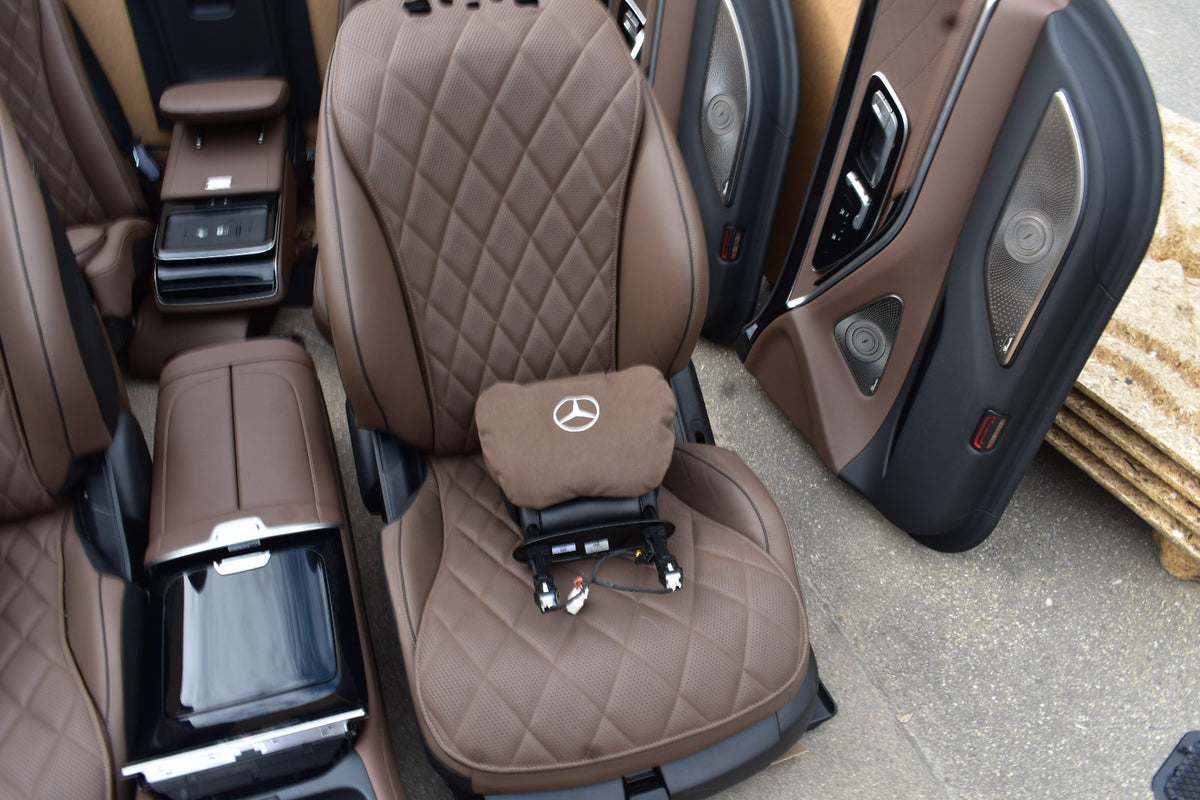 Mercedes w223 S Klasse Sitze Ledersitze Einzelsitze innenausstattung Manufactur