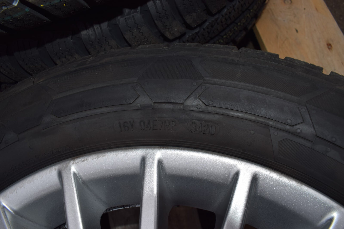 Original Mercedes Winter Räder w447 Vito V Klasse 225 55 17 109 107 T 104T Alu