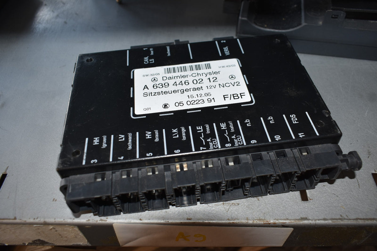 Mercedes Steuergerät a6394460212 Sitzsteuergerät