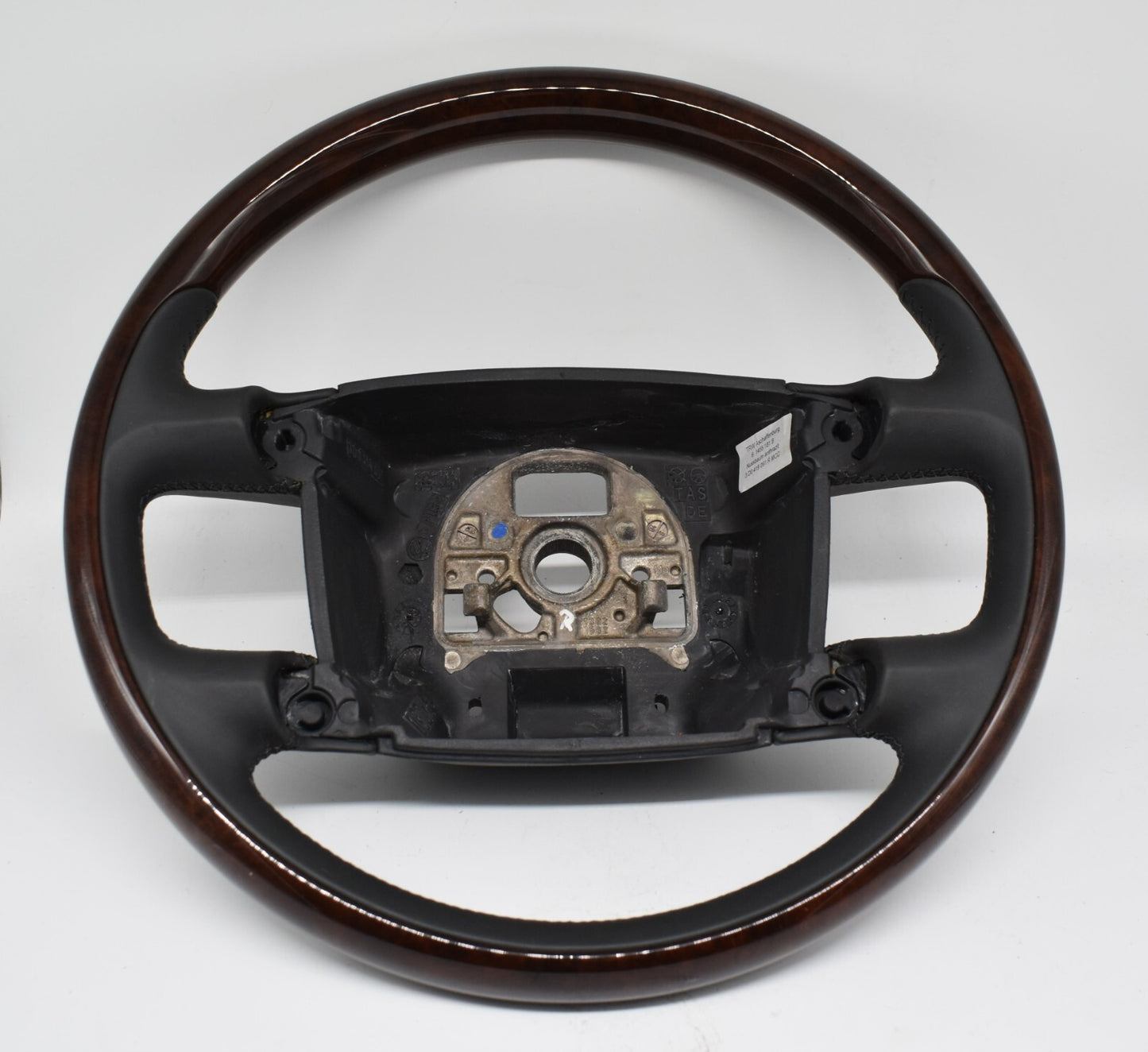 VW Lenkrad Holzlenkrad Touareg Phaeton Nussbaum Anthrazit steering wheel