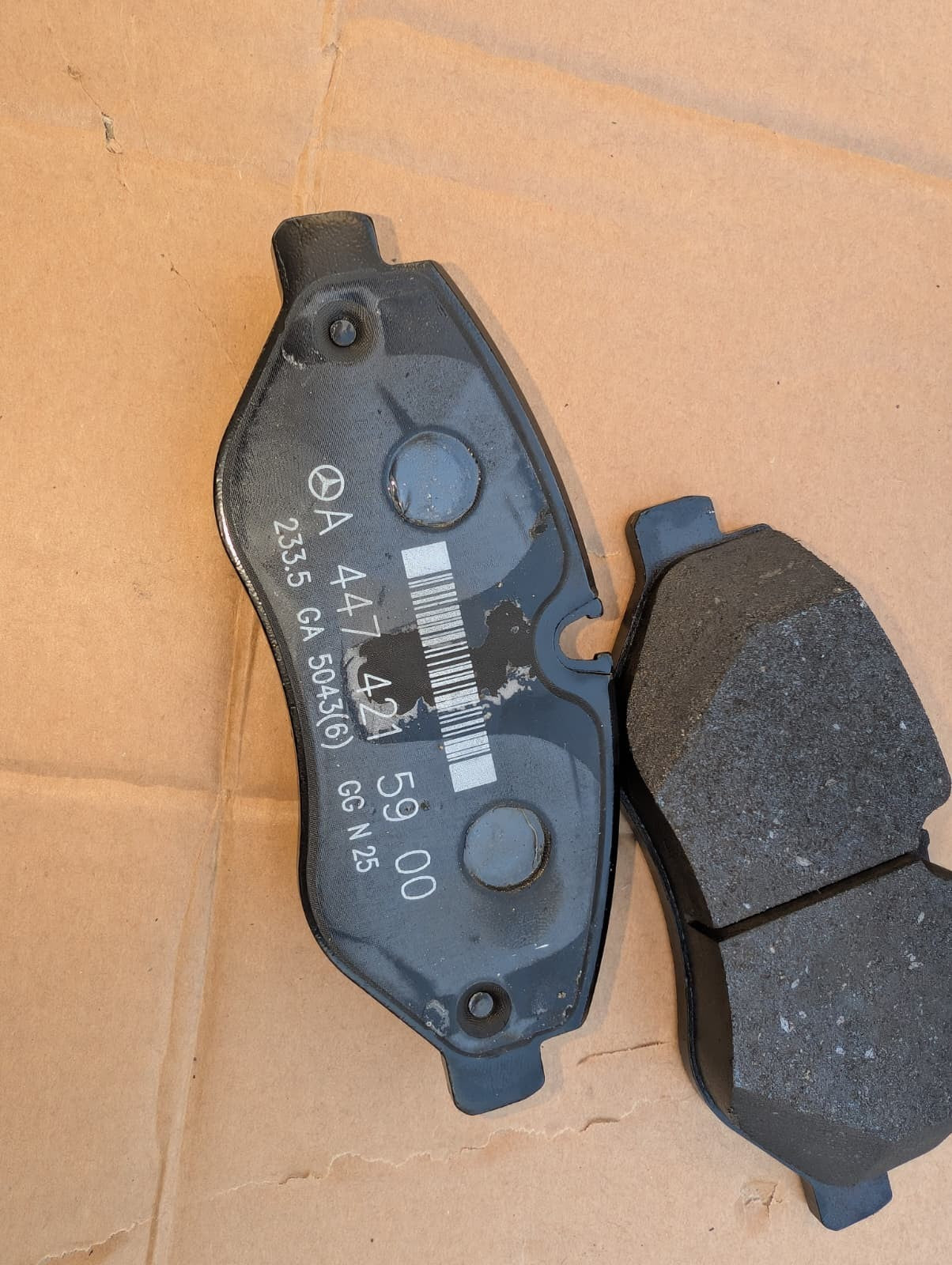 Original Mercedes Sprinter w907 Bremsbelege Bremsscheiben vorne NEU a9104210100