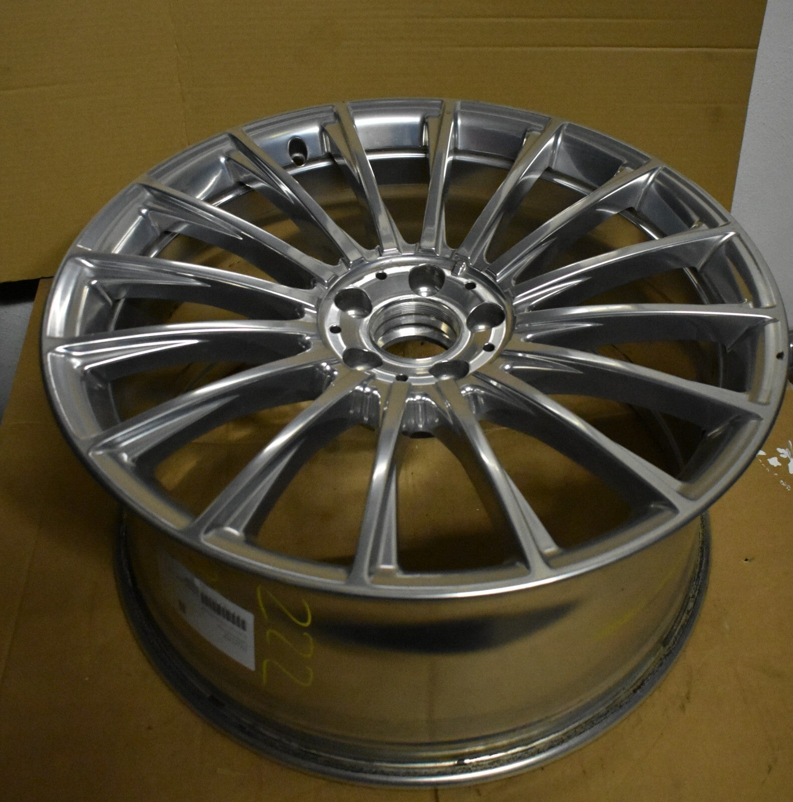 1x Original Mercedes Maybach w222 w217 S Alufelge a2224014500 9,5jx20 H2 ET38