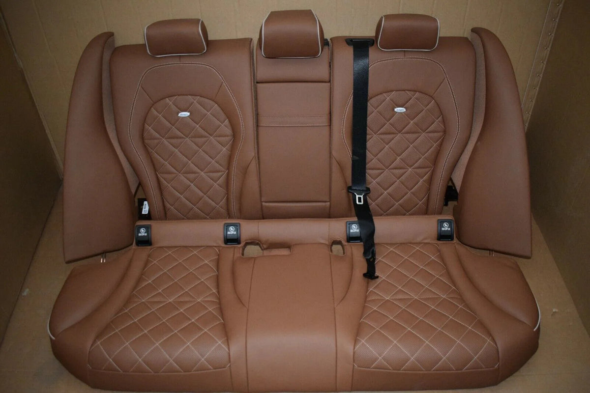 Mercedes w205 C Klasse 205 Ausstattung Designo Sitze Leder Sattelbraun AMG