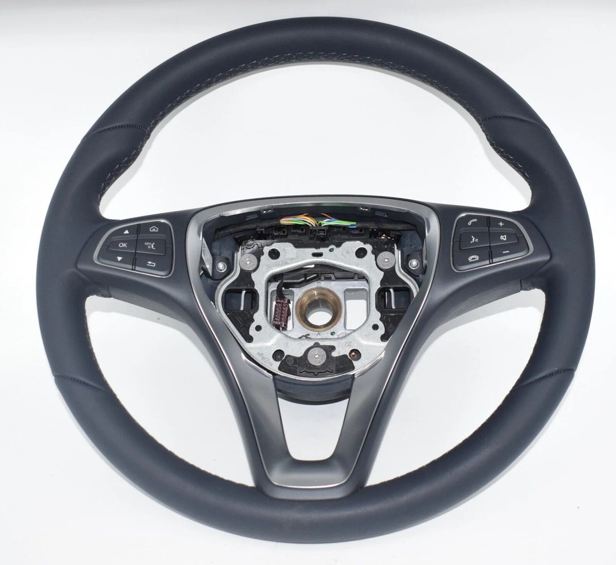 Original Mercedes Lederlenkrad w447 V Klasse Vito Lederlenkrad a0014606103 blau