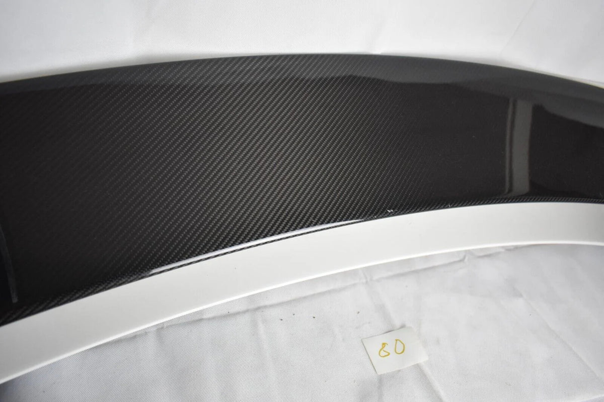 Original Mercedes AMG GT 290 X290 rear Spoiler Heckspoiler Polarweiß Carbon