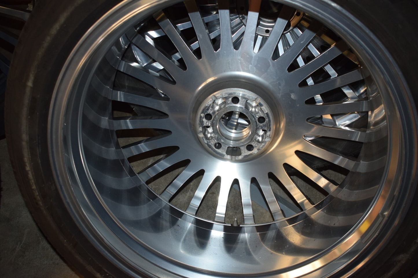 Original Mercedes MAYBACH X167 GLS Komplettradsatz Räder Felgen 22" chrom