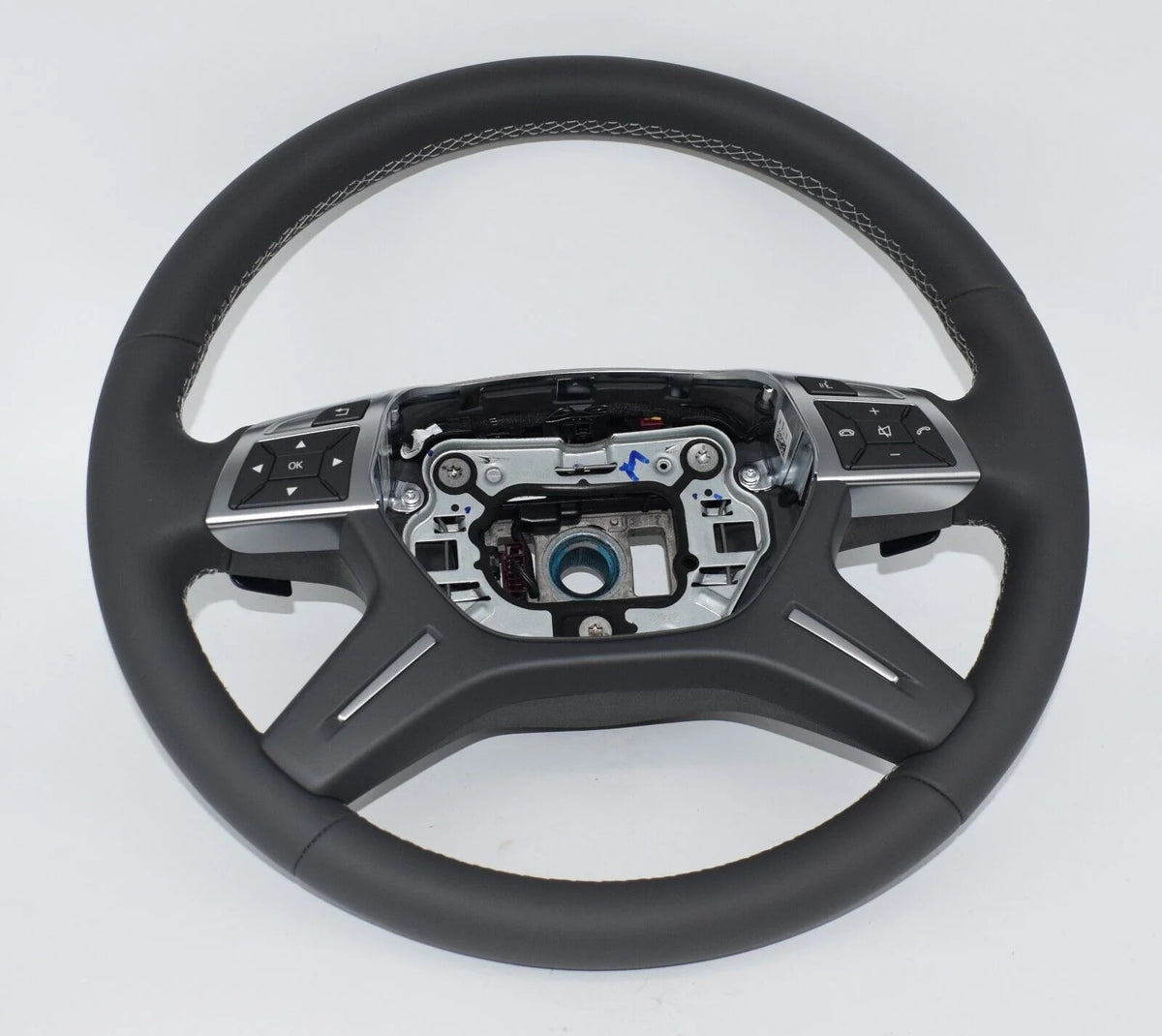 Original Mercedes G Klasse w463 w166 GLE Lenkrad Lederlenkrad a2184608903 Grau