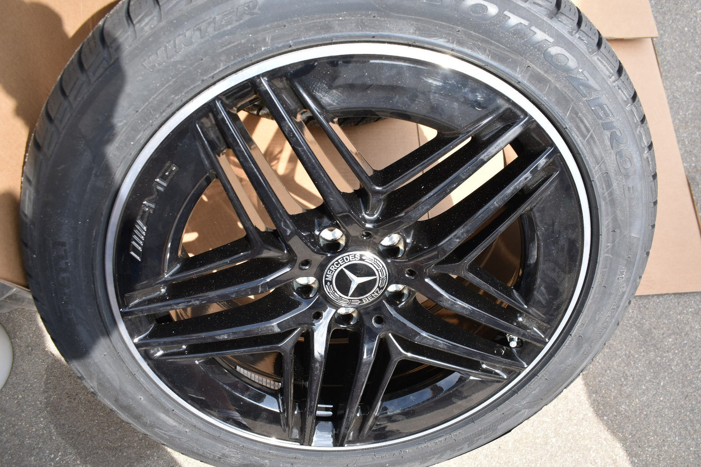 Original Mercedes AMG Winter Räder w447 Vito V Klasse V300 245 45 19 schwarz