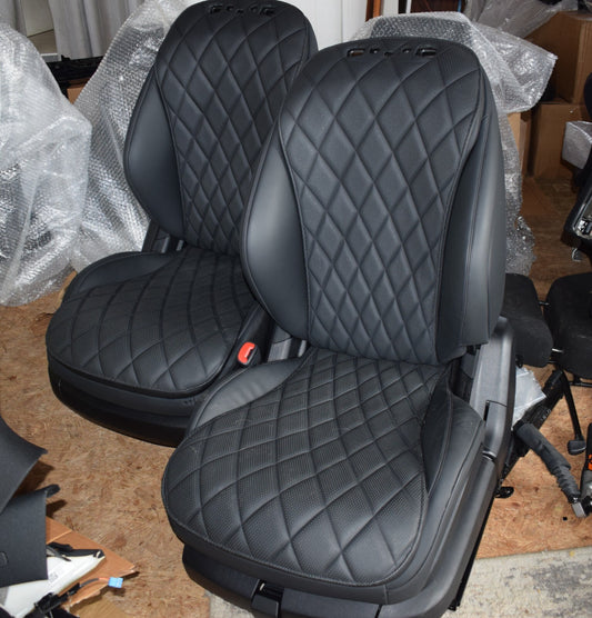 Mercedes w223 S klasse Sitze vorne Ledersitz 223 Sitz Leder Fahrer Beifahrer