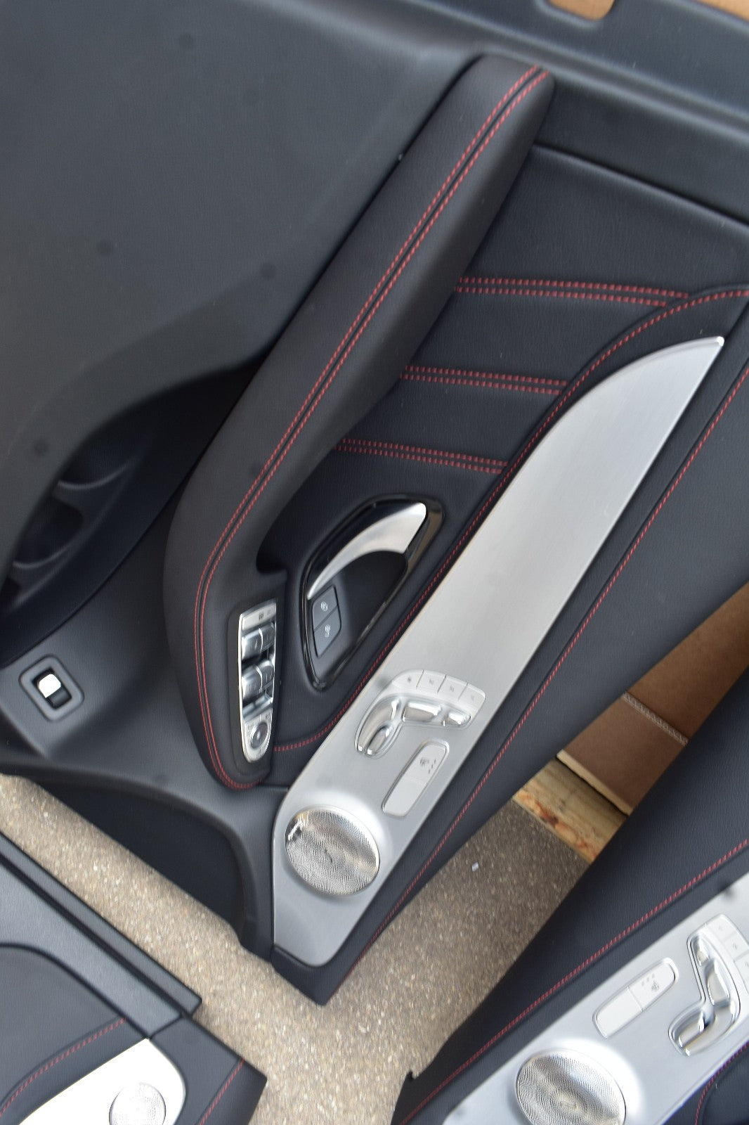 Original Mercedes W253 GLC Coupe Türverkleidung Satz Leder AMG Türpappe