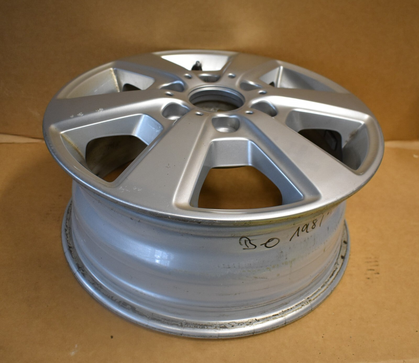 1x Original Mercedes Alufelge w910 a9104010700 6,5Jx16 ET62