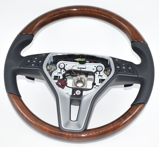 Original Mercedes w207 w212 E Klasse Cabrio Coupe E Holzlenkrad a2184604103