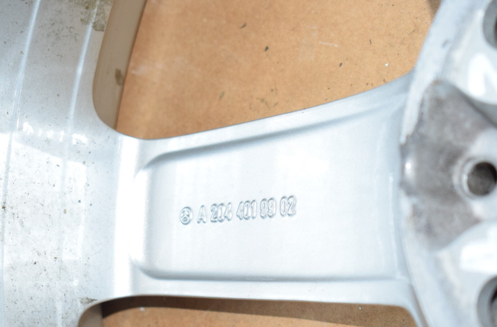 1x Original Mercedes w204 C Klasse Alufelge 18 Zoll a2044019902 8.5Jx18 Et54