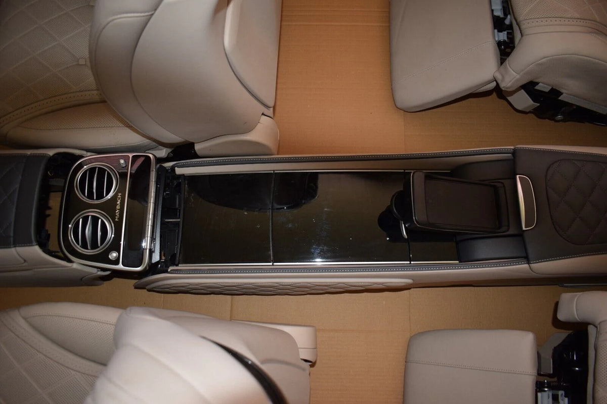 Original Mercedes S X222 Maybach Innenausstattung Sitze Tür Mittelkonsole Tische