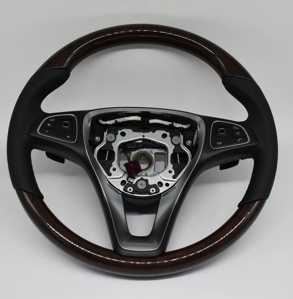 Original Mercedes E Klasse w213 Holzlenkrad a0014604303 Lenkrad Wurzelnuss