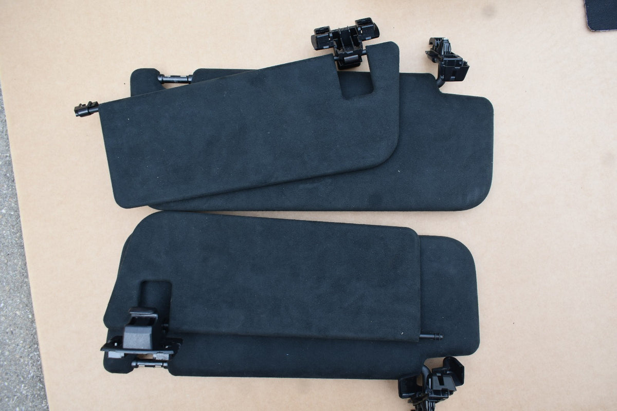 Original Mercedes w223 S Klasse Sonnenblende Satz Alcantara 4 Teilig