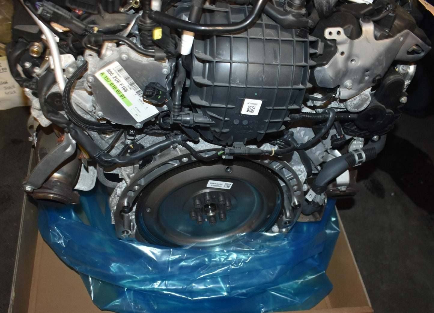 Mercedes w166 GLE GLS AMG Komplettmotor M157.982 A1570100301