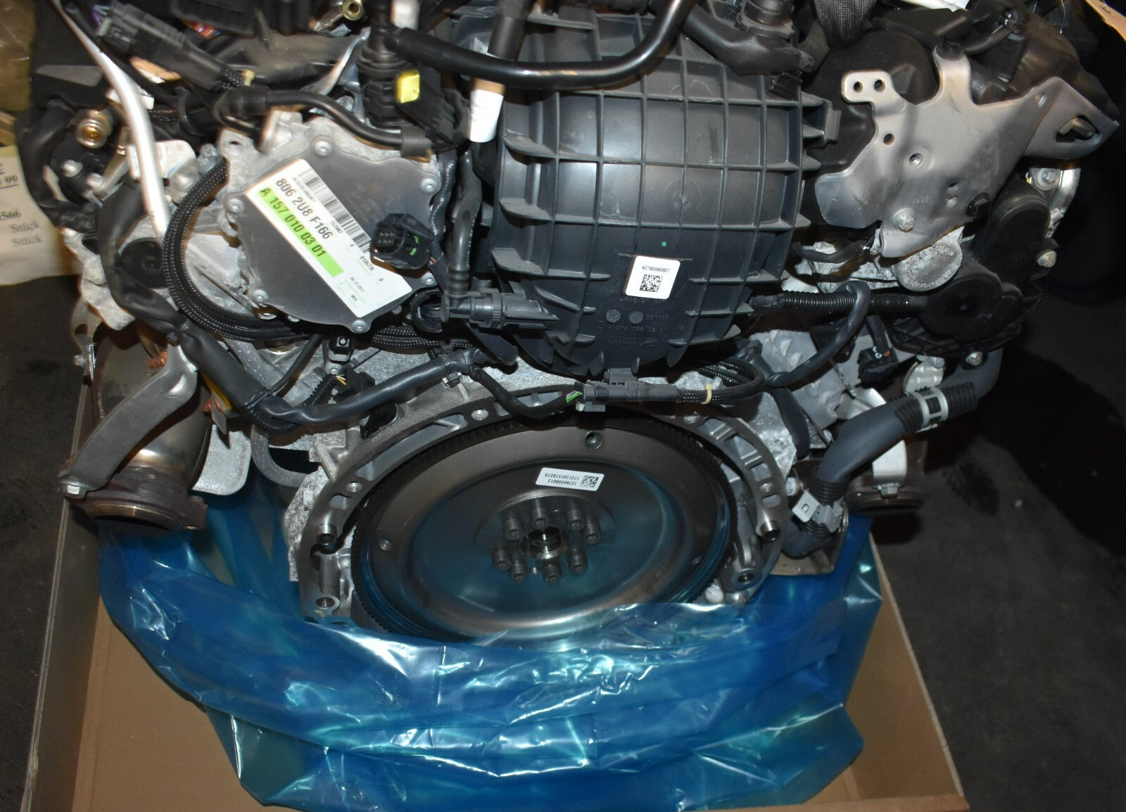 Mercedes w166 GLE GLS AMG Komplettmotor M157.982 A1570100301