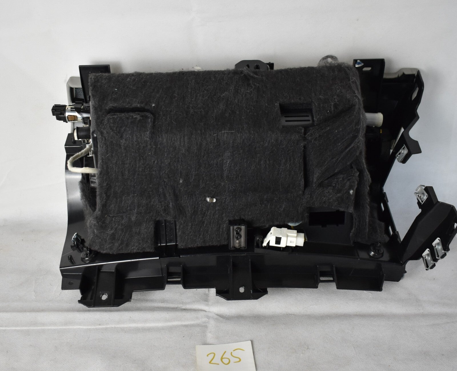 Original Mercedes CL w216 c216 216 Handschuhfach Grau Leder Armaturenbrett 