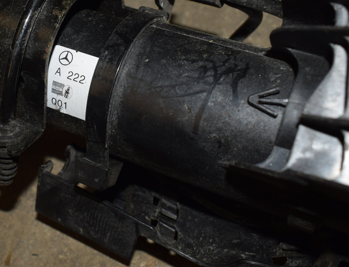 Mercedes w222 Pullmann B7 Panzerung Luftfederung paar Luftfeder rechts links