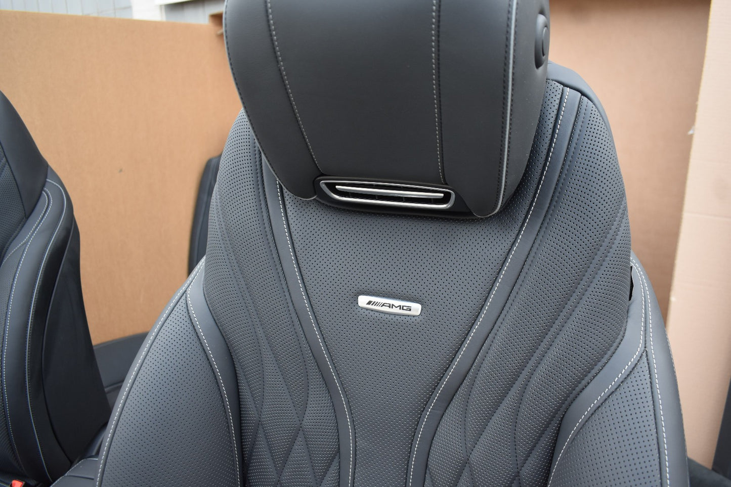Mercedes S63 AMG Coupe S Klasse Cabrio Sitze vorne hinten Innenausstattung C217
