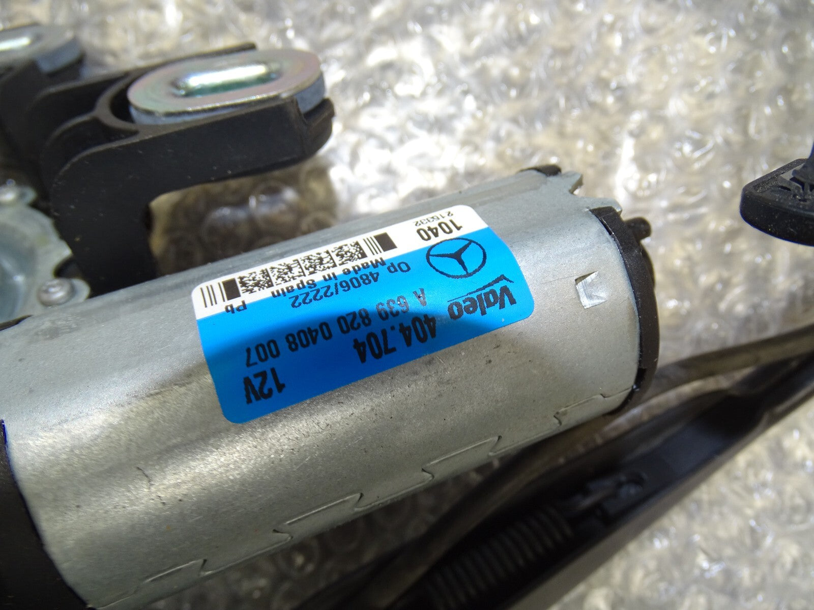 Original heckwischermotor w639 viano vito a6398200408 wischermotor hinten top
