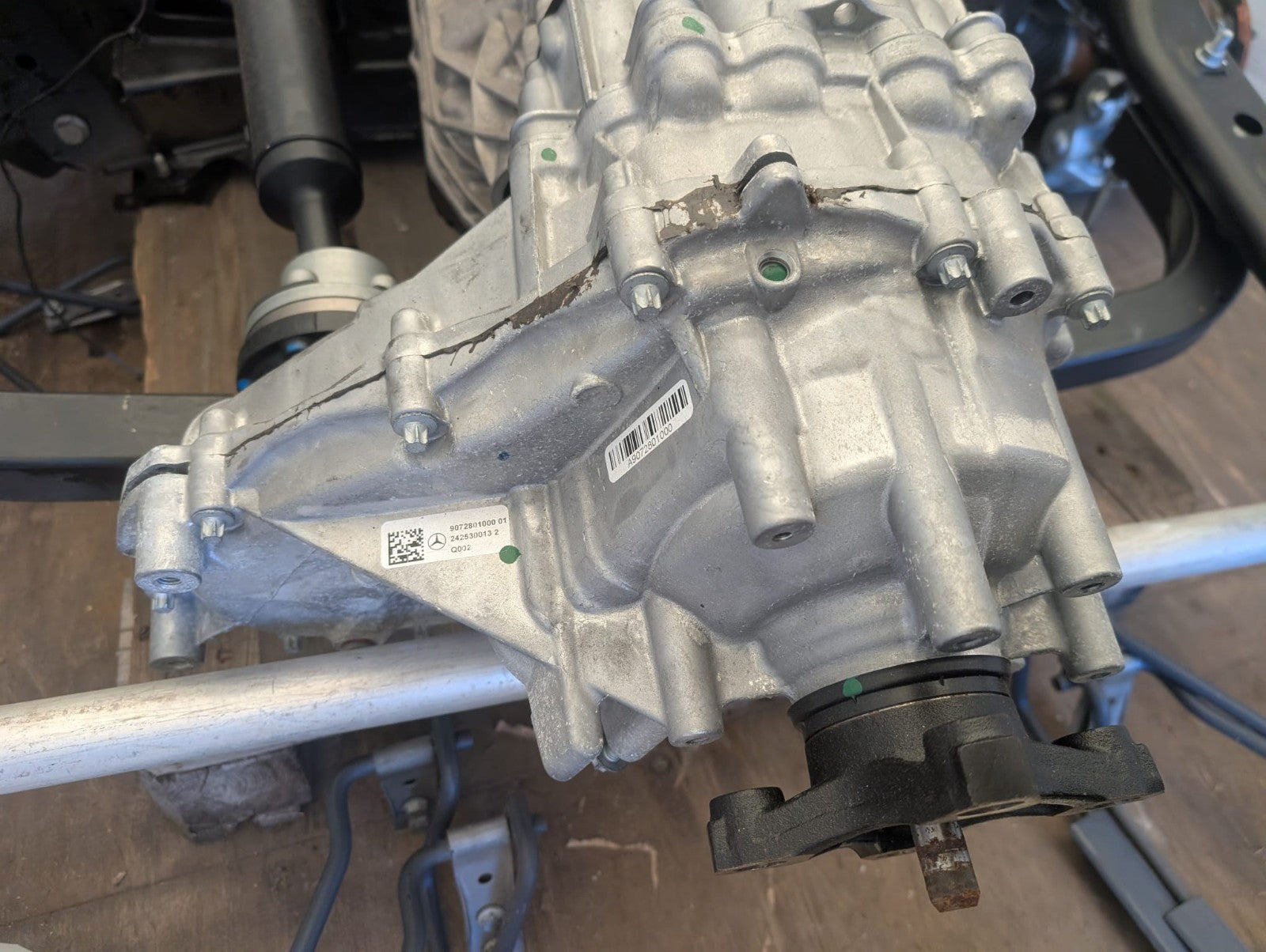 Mercedes w907 Allrad Nachrüstsatz Getriebe Verteilergetriebe 4x4