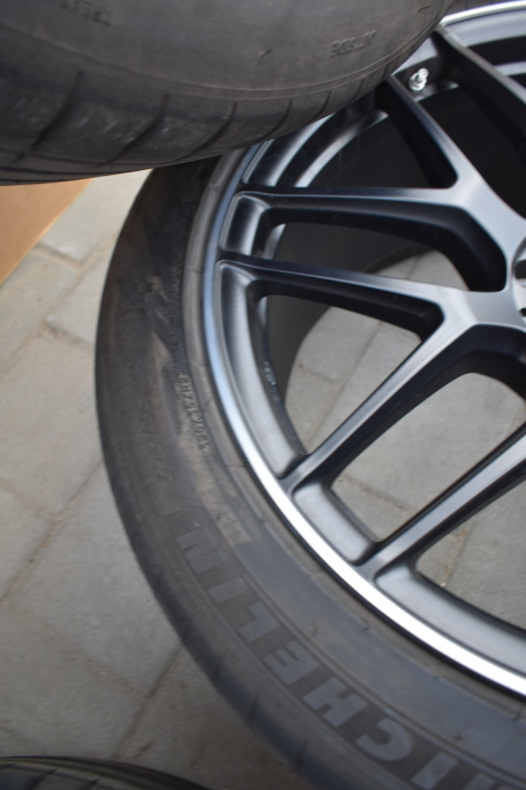 Original Mercedes w167 GLS X167 AMG Räder Sommer Kreuzspeichen schwarz Matt 22