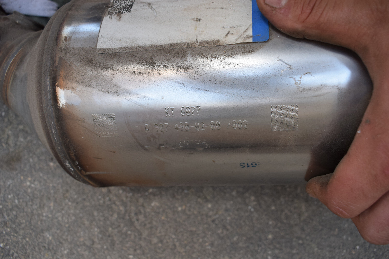 1x Original Mercedes Sprinter w907 DPF Dieselpartikelfilter 3l V6 Om642