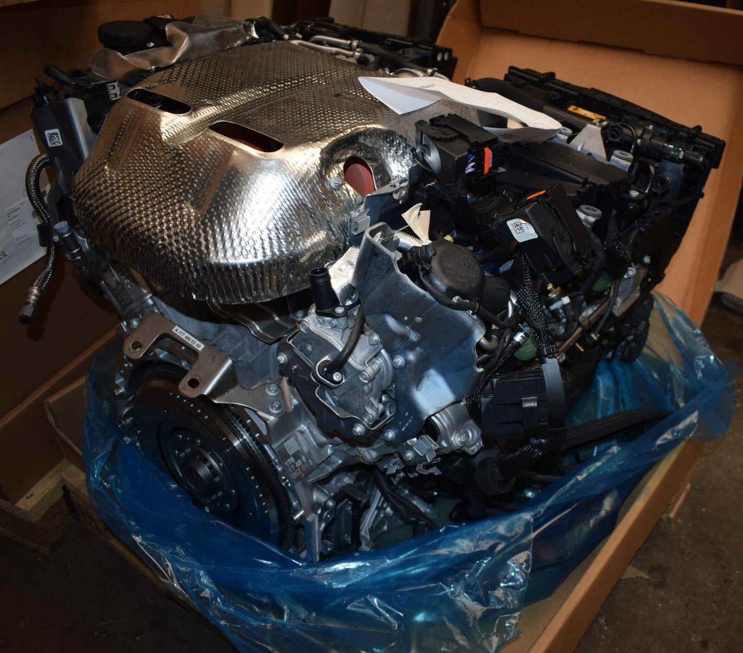 Mercedes w222 w217 Motor AMG 95km!!  S63 4.0L Biturbo 177.980 A1770101305