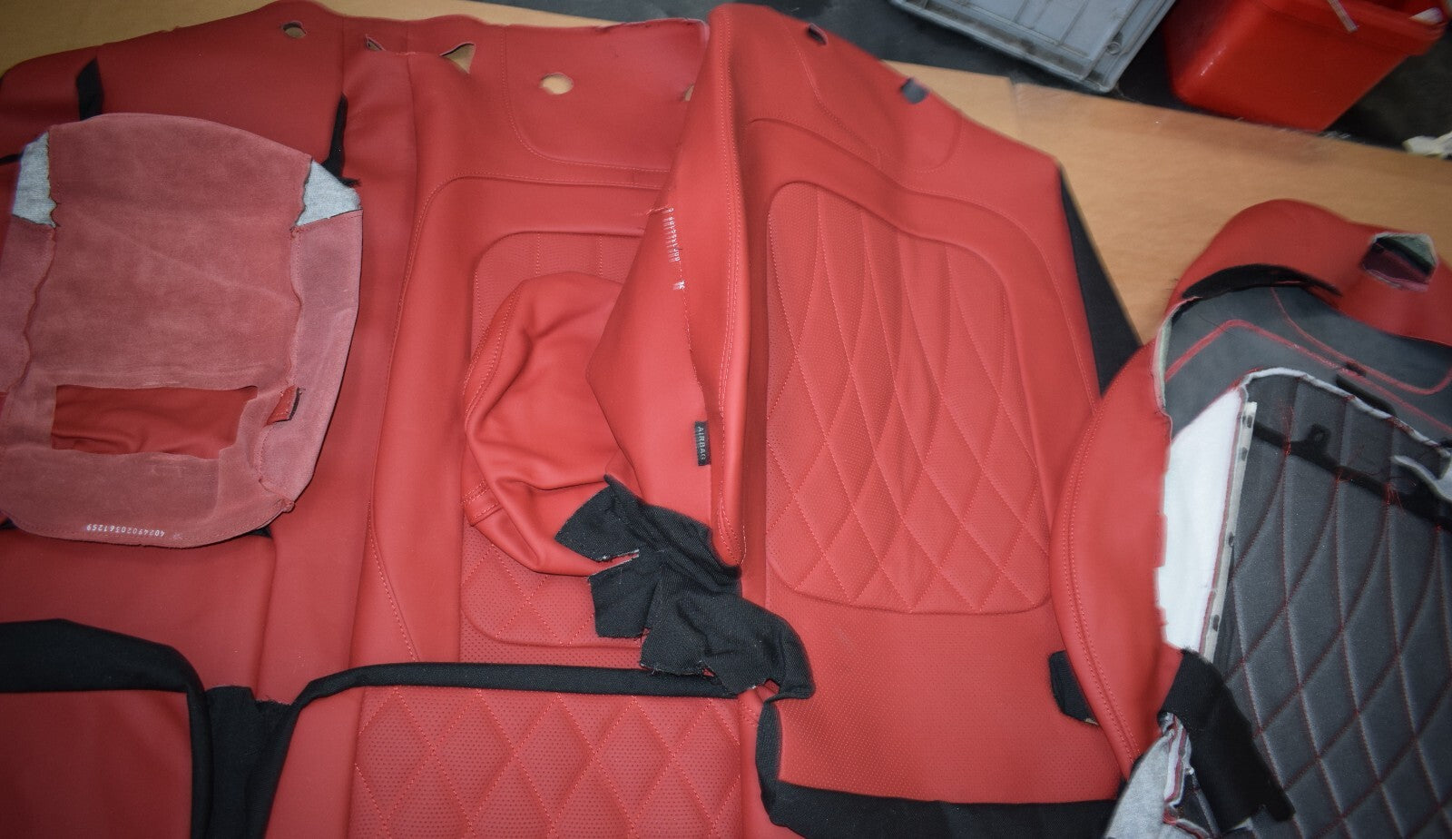 Original Mercedes G Klasse AMG Sitze Sitzbezug Satz Rot G63 w463 A Seat