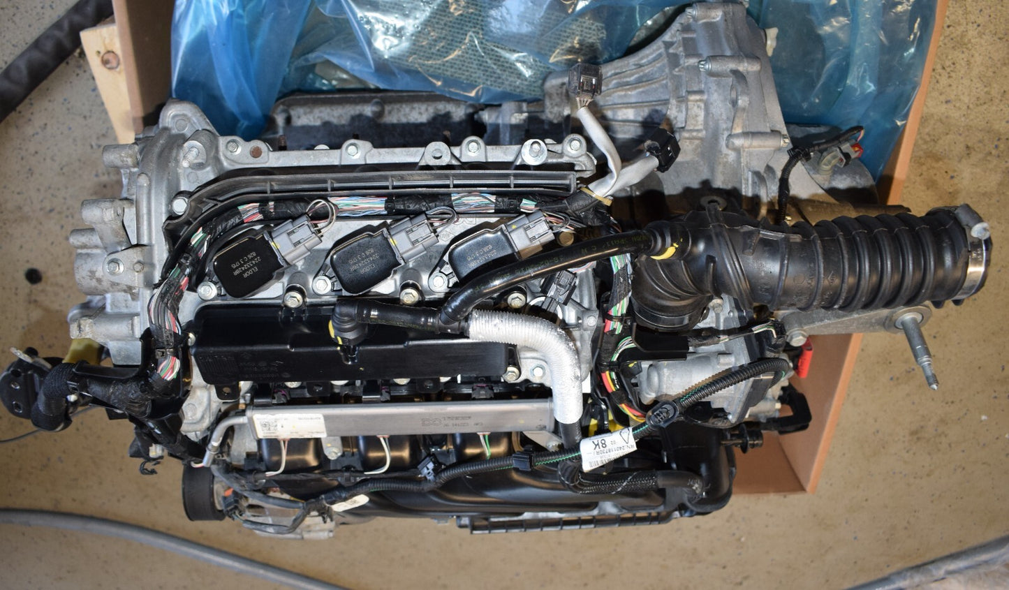 Origininal SMART W453 453 Benzin Motor komplett M281.920 fast neu 0.9 l Fortwo 