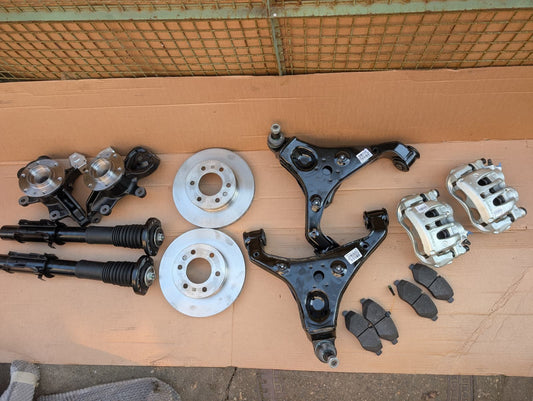 Original Mercedes Sprinter w907 W906 Vorderachse Satz Hymer Bremse Dämpfer