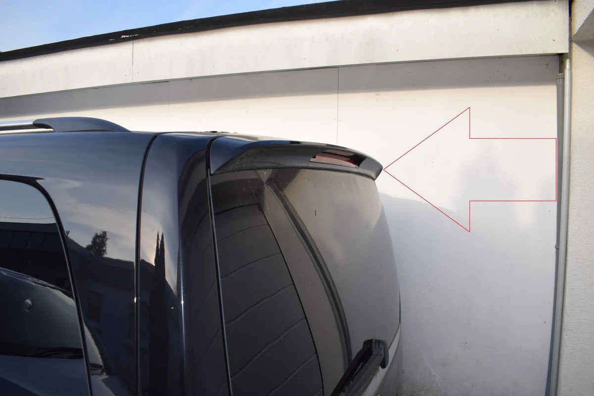 Original Mercedes w447 V Klasse AMG Abrisskante Spoiler Schwarz heckspoiler