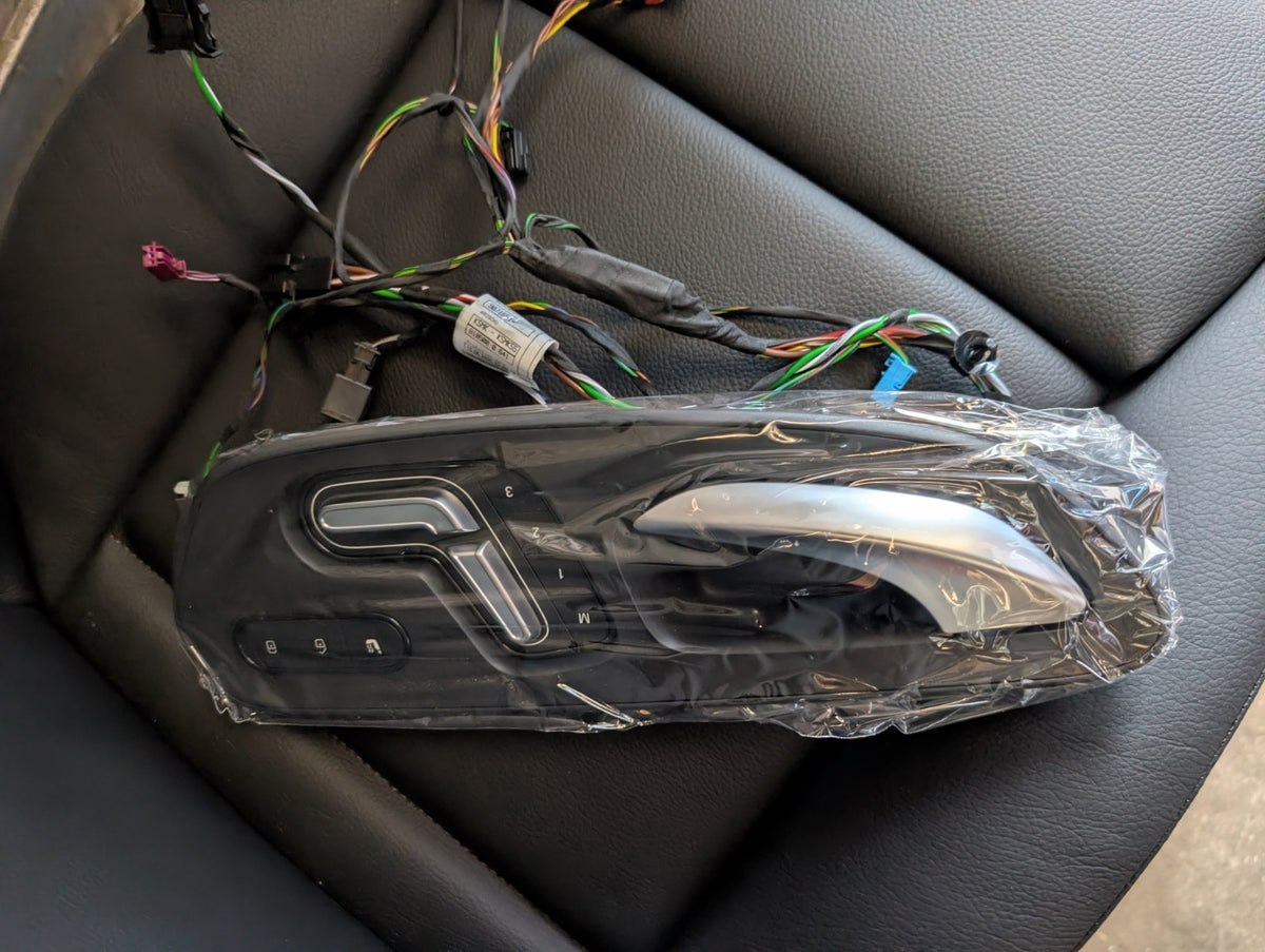 Original Mercedes W907 Kunstleder Drehkonsole Kasten Memory Nachrüsten 