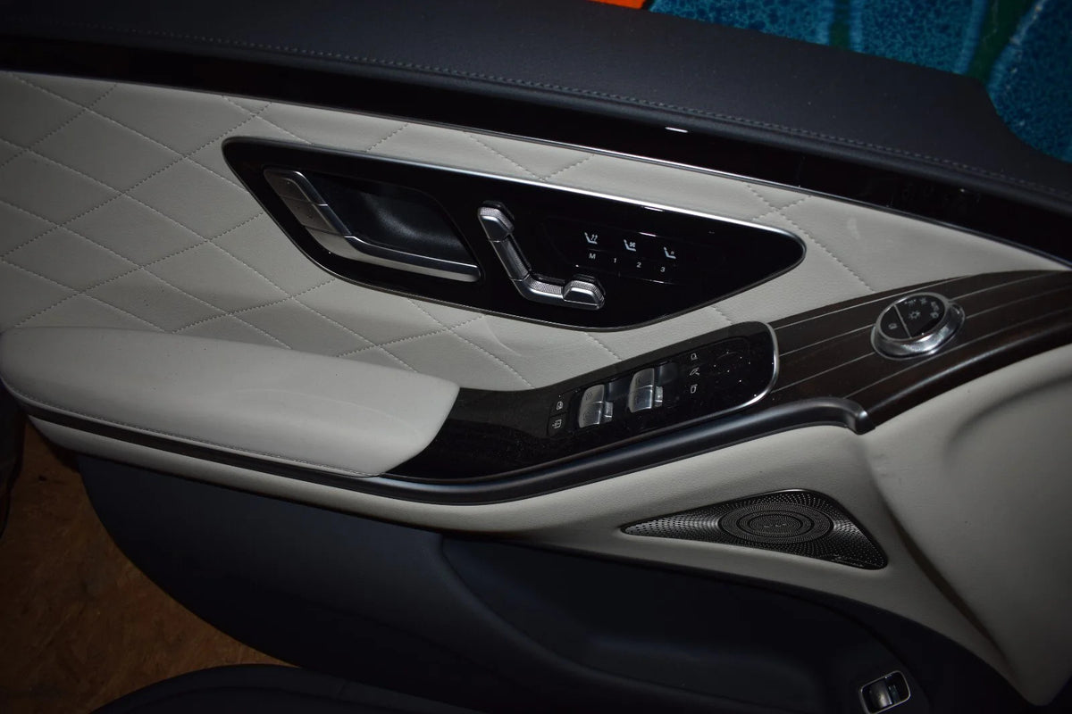 Mercedes w223 S Klasse Türverkleidung Türpappen Satz Schalter Sitzverstellung