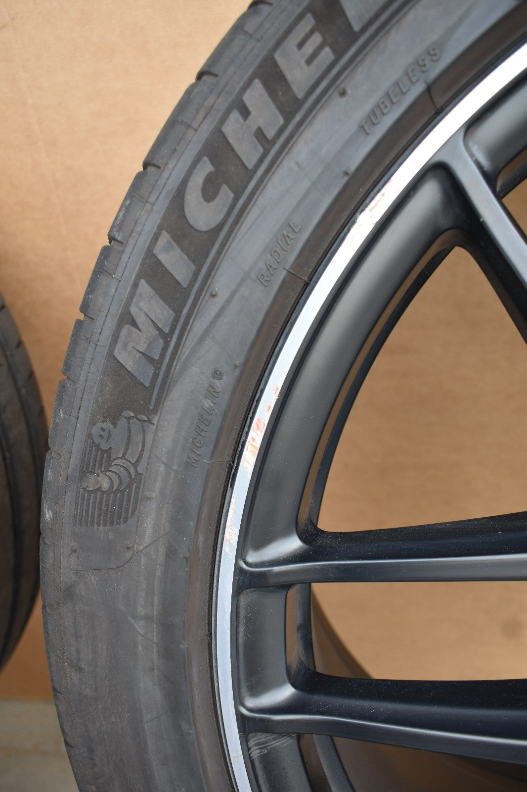 Original Mercedes w167 GLS X167 AMG Räder Sommer Kreuzspeichen schwarz Matt 22