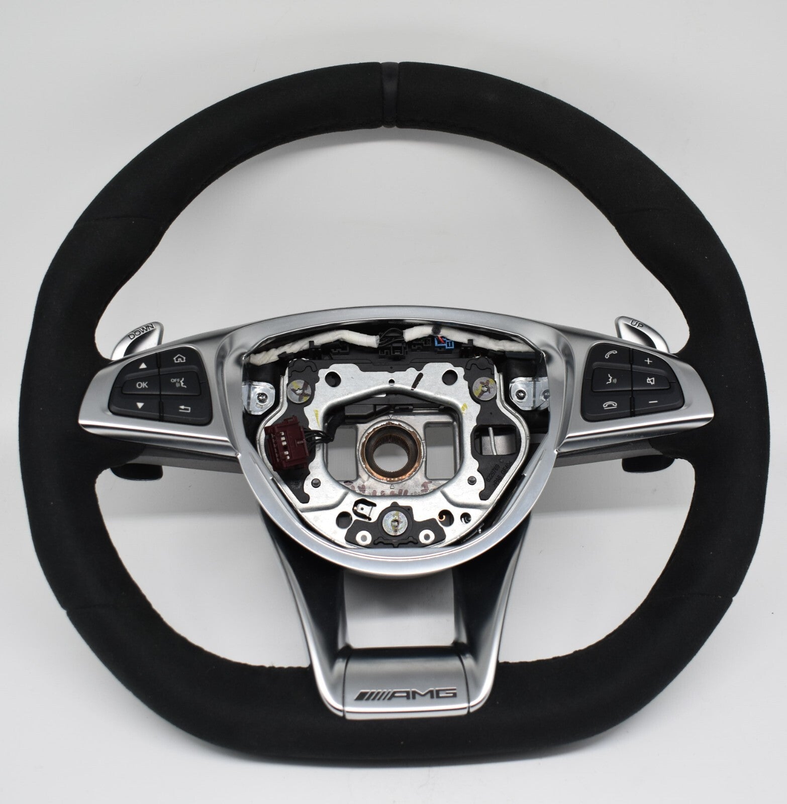 Mercedes Lenkrad AMG Lenkrad GT c190 Alcantara a1904600600 Alcantara schwarz
