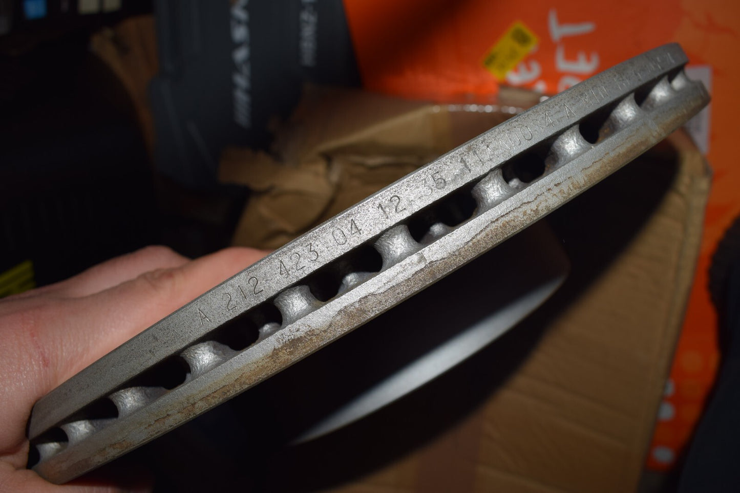 Original Mercedes w218 w212 E Klasse CLS AMG 63 Bremsen Bremsanlage Sattel Set