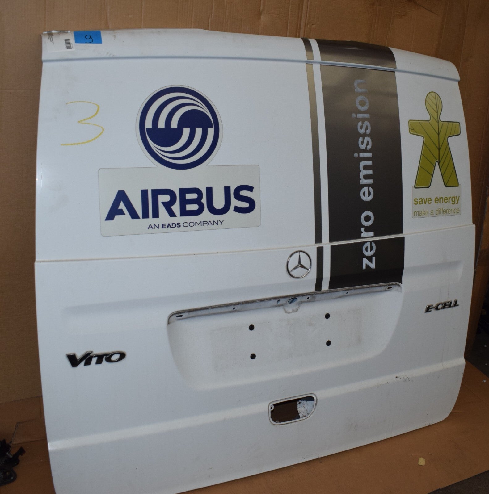 Mercedes vito mixto w639 w 639 Heckklappe Hecktür a 6397400401 arktikweiss