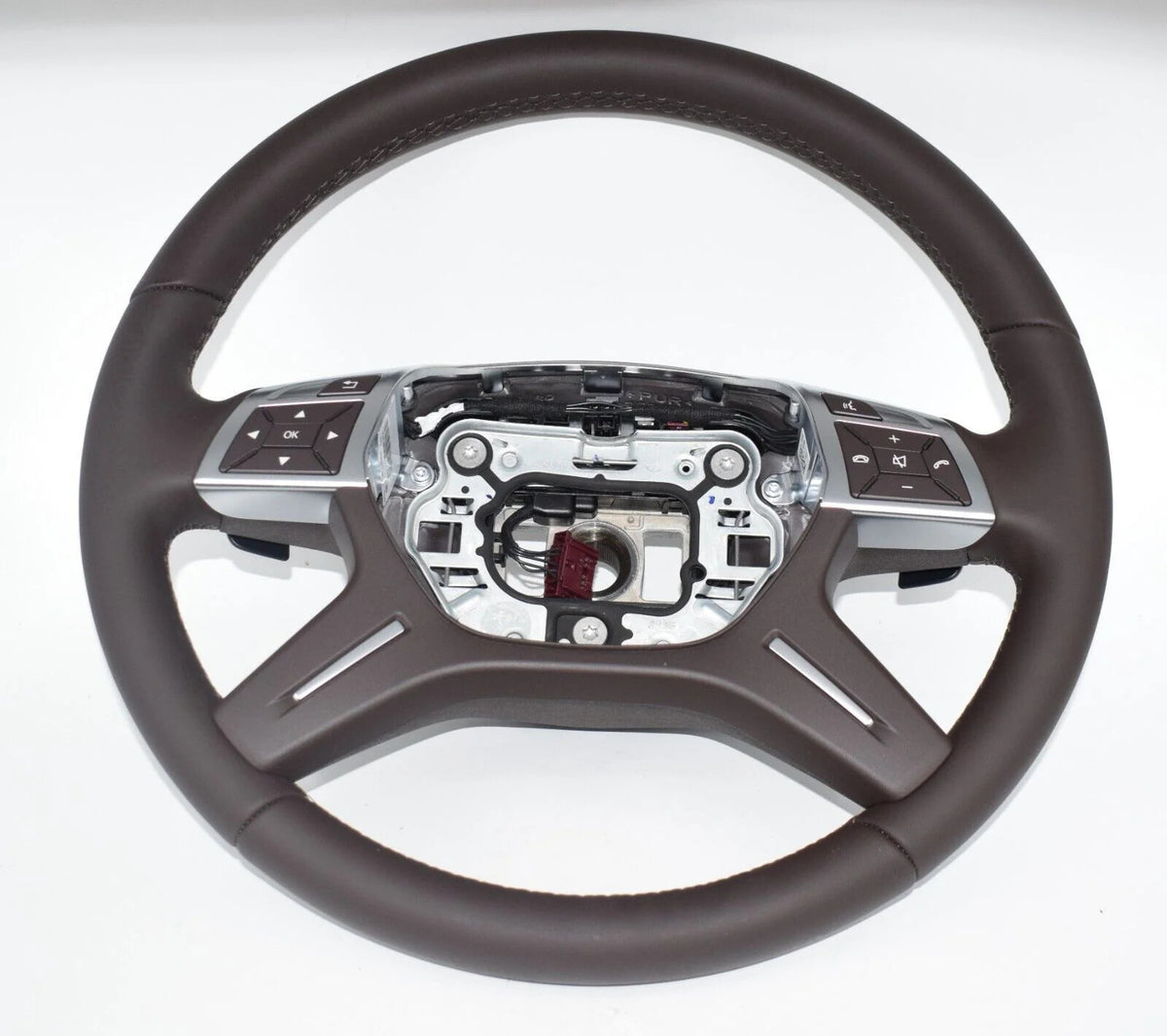 Original Mercedes Leder Lenkrad w212 E Klasse A2464605803 braun