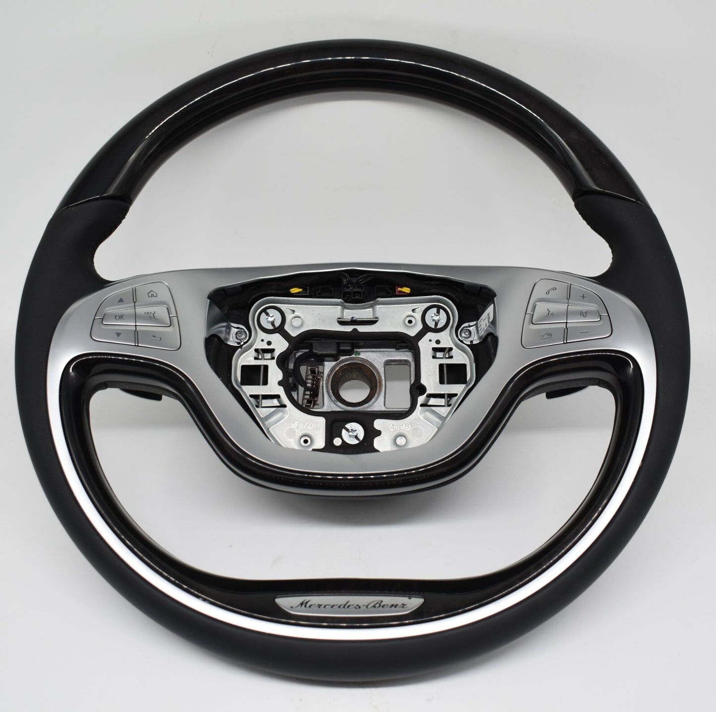 Original Mercedes Holzlenkrad w222 S schwarz a2224605103 Pappel