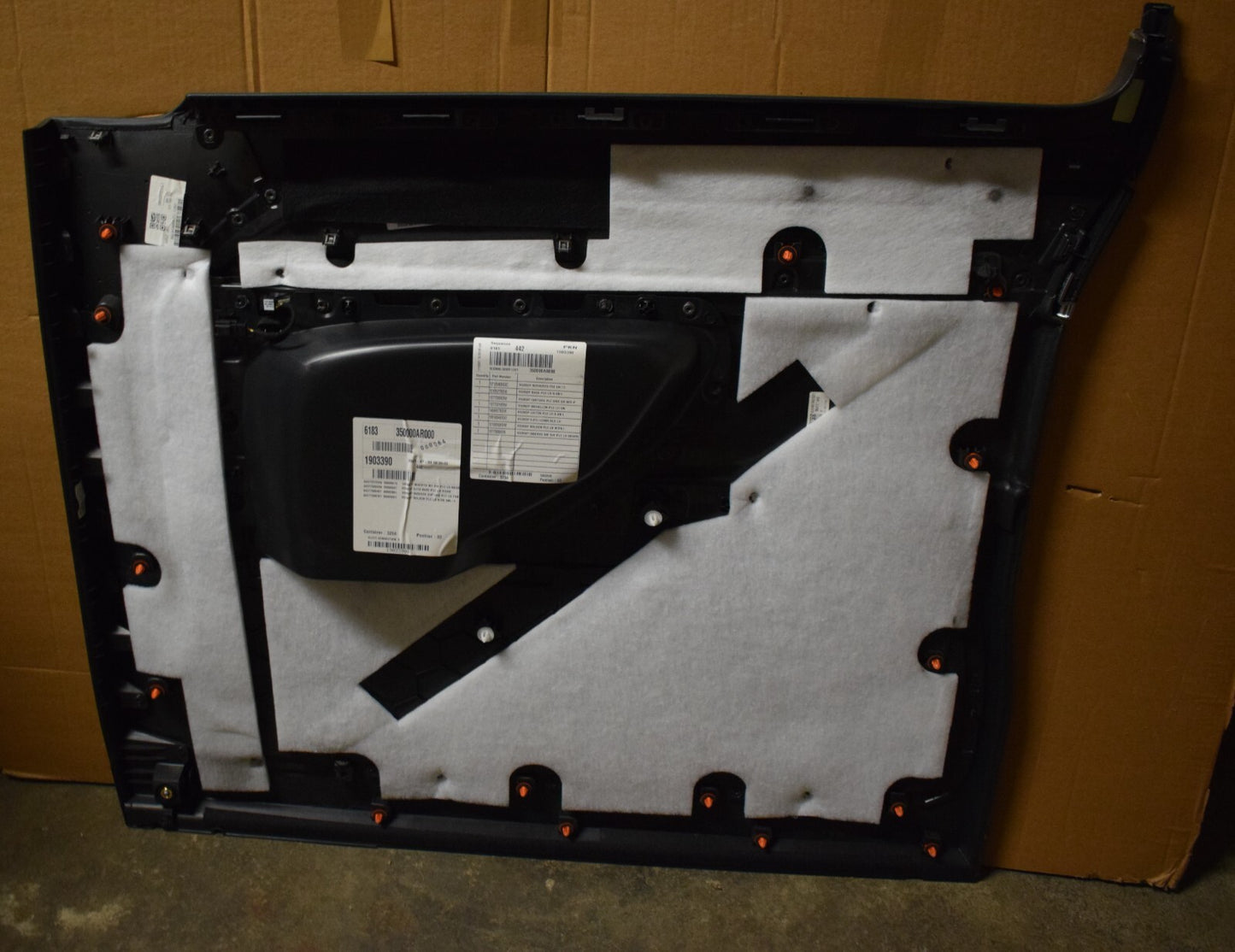Original Mercedes w447 Vito Türverkleidung für Schiebetür links oben unten
