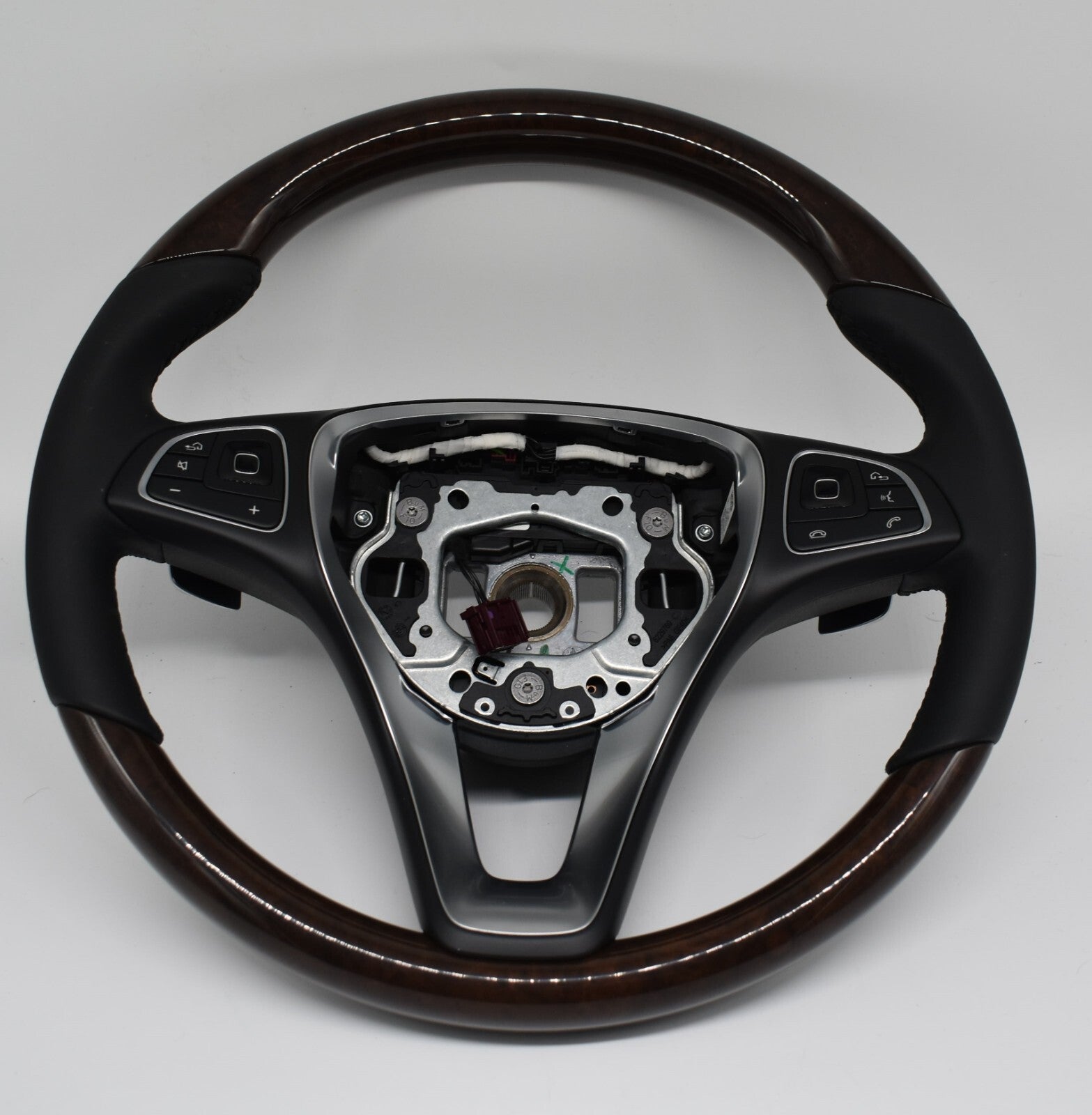 Original Mercedes E Klasse w213 Holzlenkrad a0014604303 Lenkrad Wurzelnuss