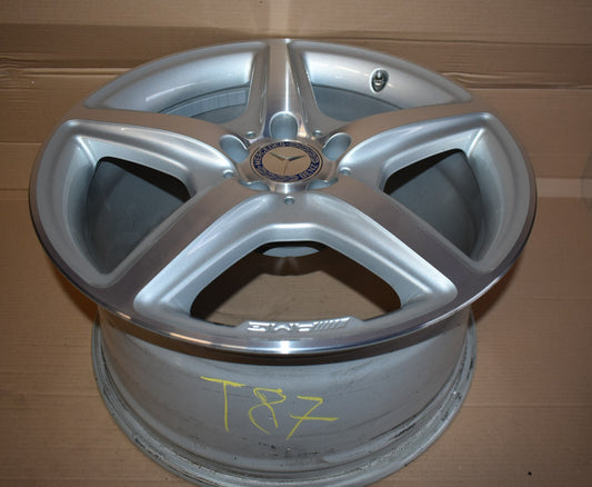 1x Original Mercedes w218 CLS Alufelge Felge a2184011502 9,5Jx18H2 ET48