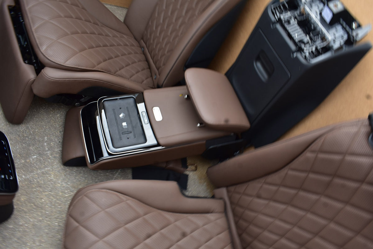 Mercedes w223 S Klasse Sitze Ledersitze Einzelsitze innenausstattung Manufactur