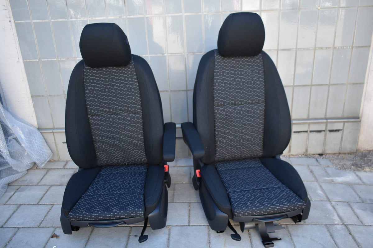 Original Mercedes w447 Fahrer Beifahrer sitz Stoff Vito mechanisch Komfort Calum